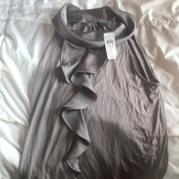 Ann Taylor ruffled tank NWT - Picture 2 of 2